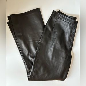 Genuine Leather Pants Bootcut Size 8